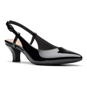 Clarks Collection Leather Sling-Back Pumps For Women