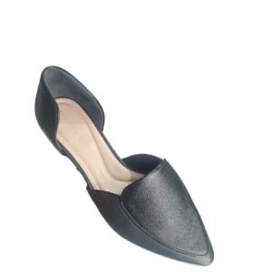 Preston & York Black Leather Flats For Women