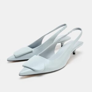 Zara Appliqué Slingback Shoes For Women