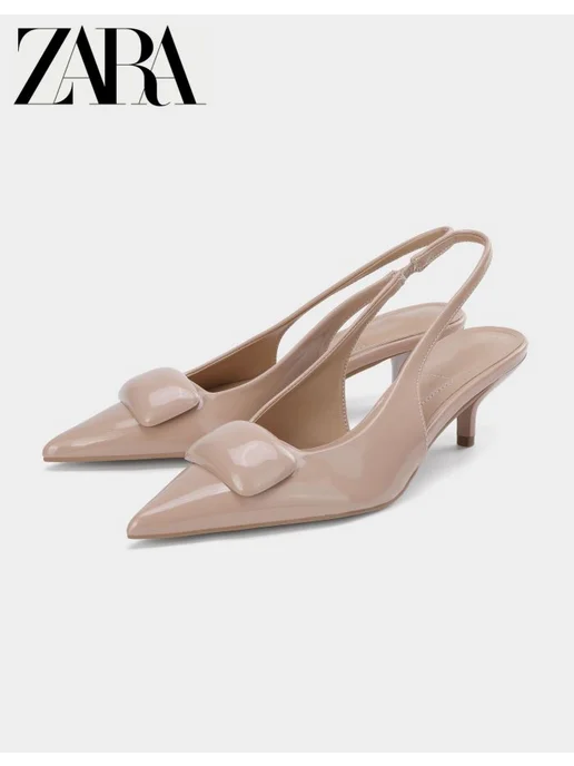 Zara Slingback High Heels For Women