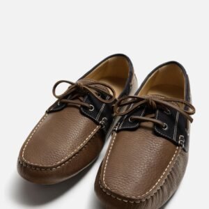 Zara Casual Leather Loafer For Men